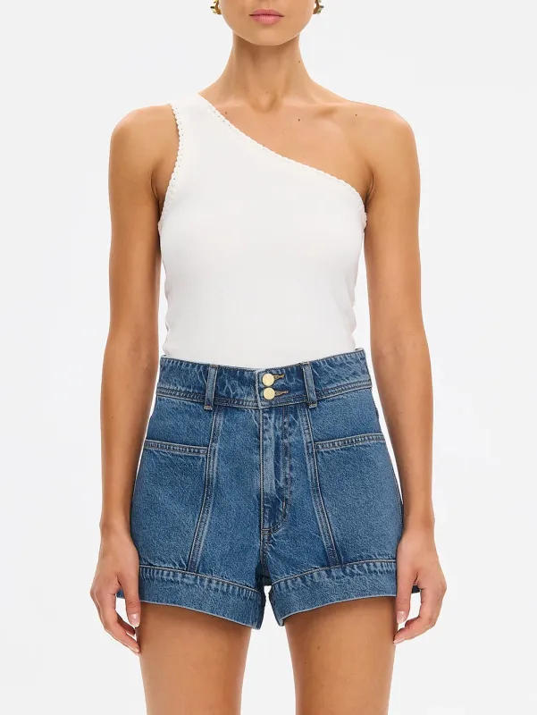 Kivari Rita Denim Short DRIFT BLUE
