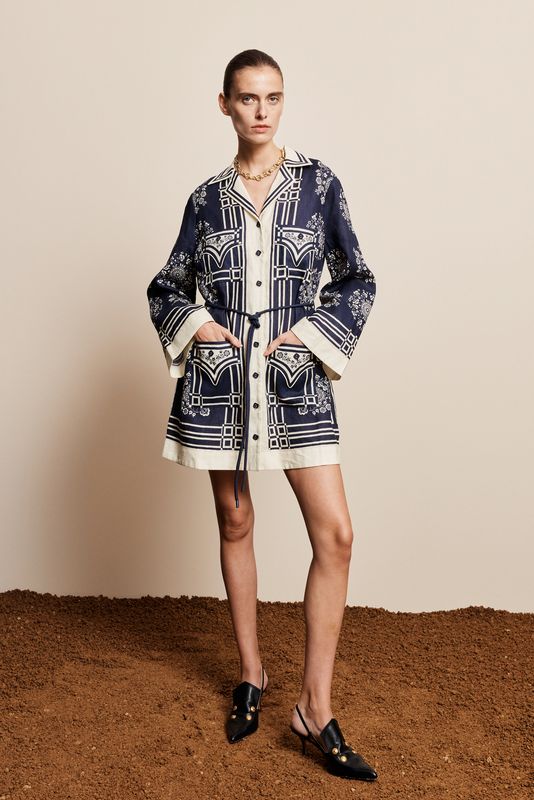 ALEMAIS BANDERRA MINI DRESS