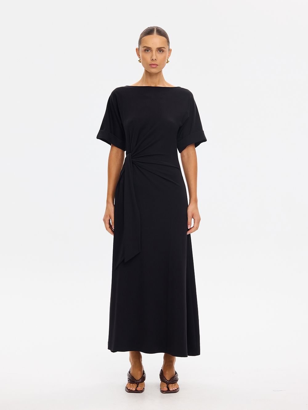 Kivari Erina Maxi Dress BLACK