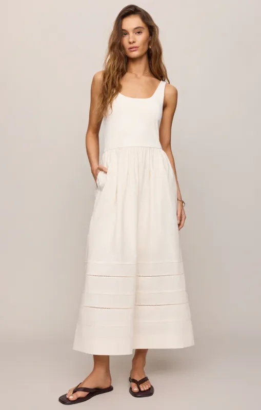 Z Supply Johanna Midi Dress Cloud