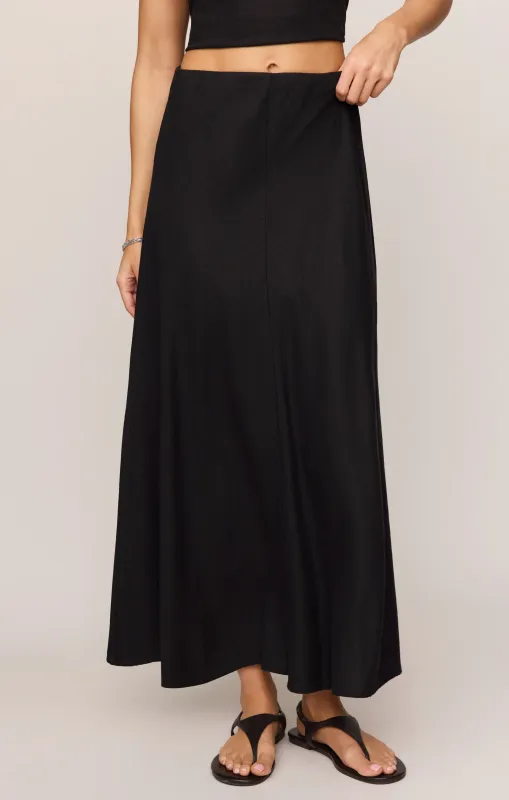 Z Supply Meryl Skirt Black