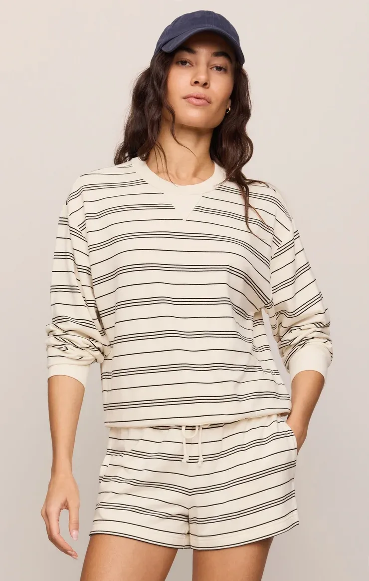 Z Supply Clubhouse Sweatshirt Cloud