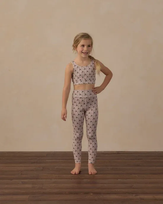 RYLEE &amp; CRU SWIFT SPORTS BRA BLUE PRIMROSE