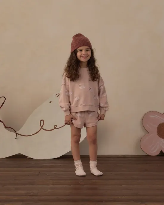 RYLEE &amp; CRU TRACK SHORT SWANS