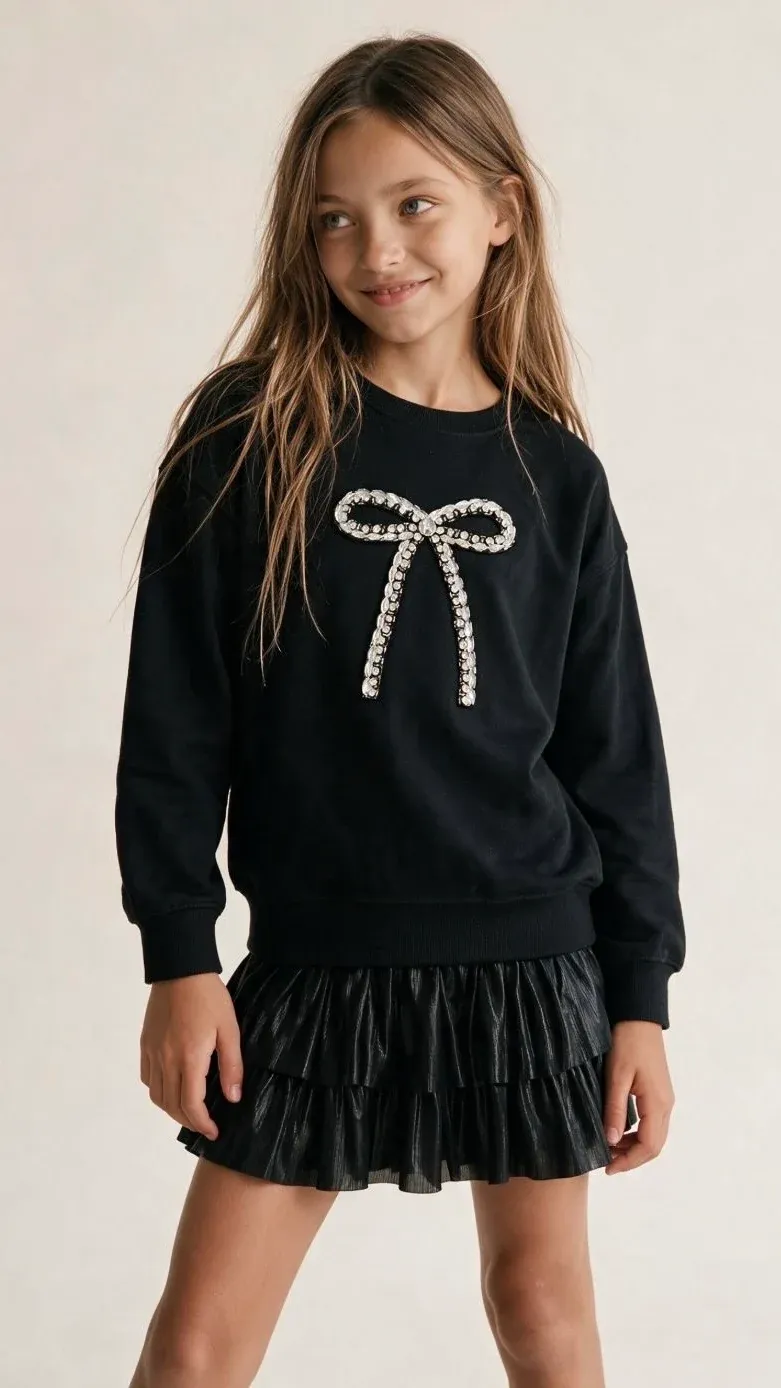 Summer Loving Epi-Sweatshirt-Black