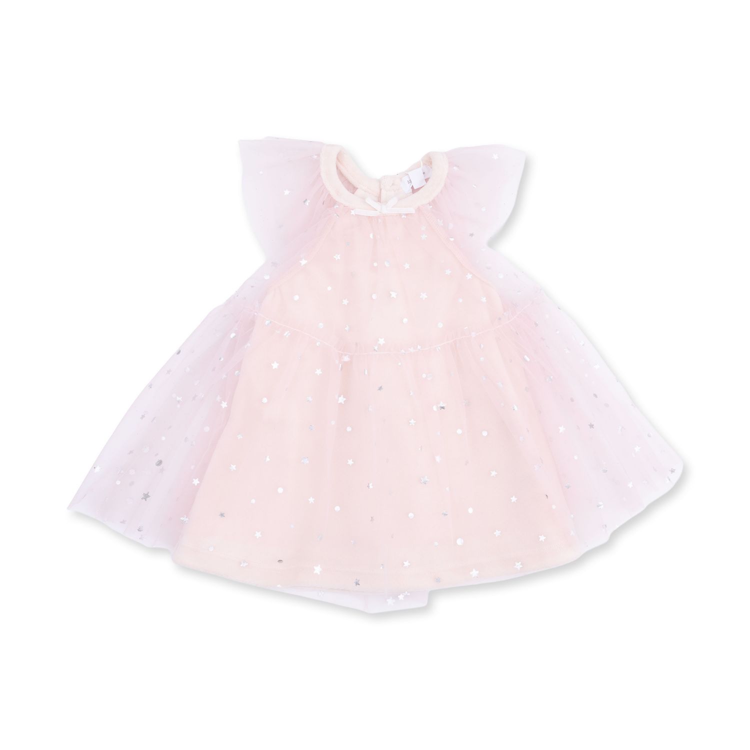 Angel Dear Velour Soft Pink - Tulle Dress