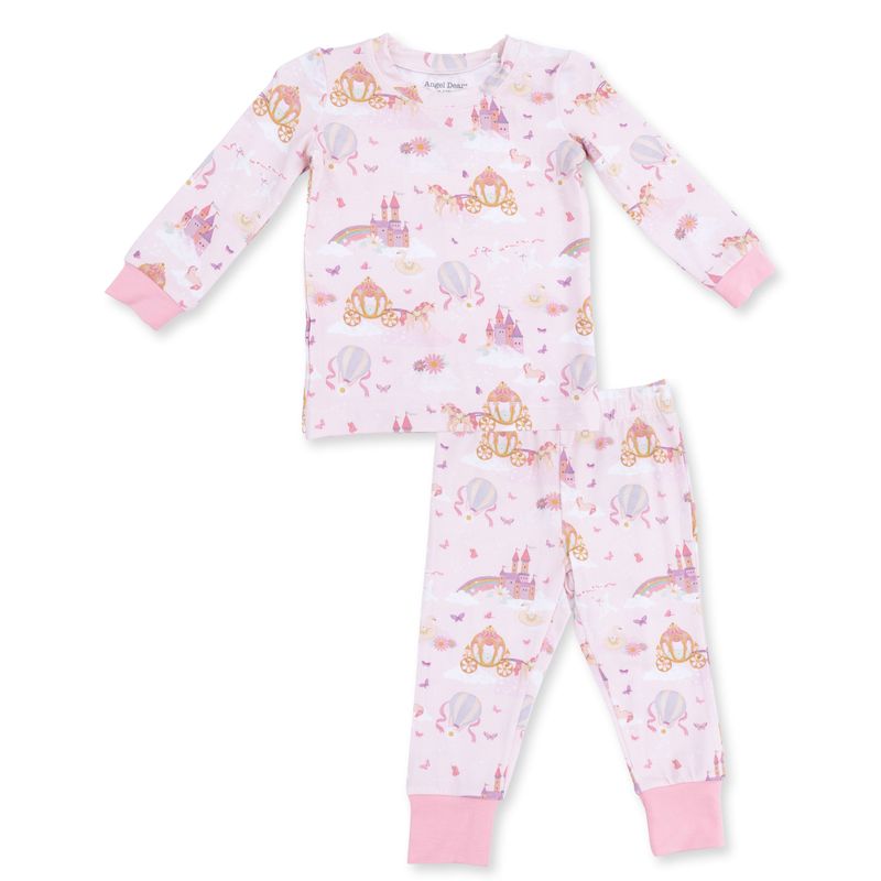 Angel Dear Princess Unicorns and Castle - Long Sleeve Loungewear Set