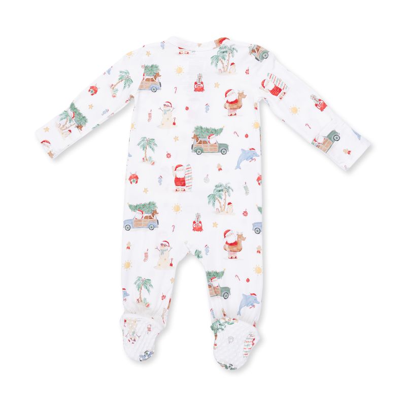 Angel Dear Beach Christmas - 2 Way Zipper Footie