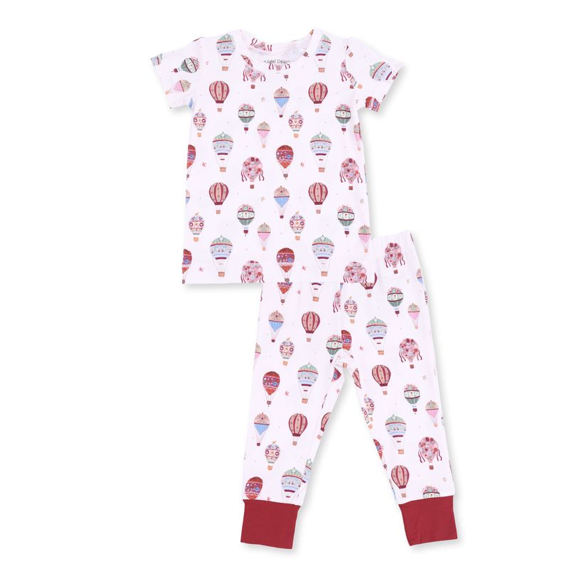Angel Dear Hot Air Balloon - Short Sleeve Loungewear Set