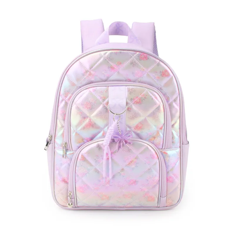 OMG FLORAL QUILTED LARGE BACKPACK