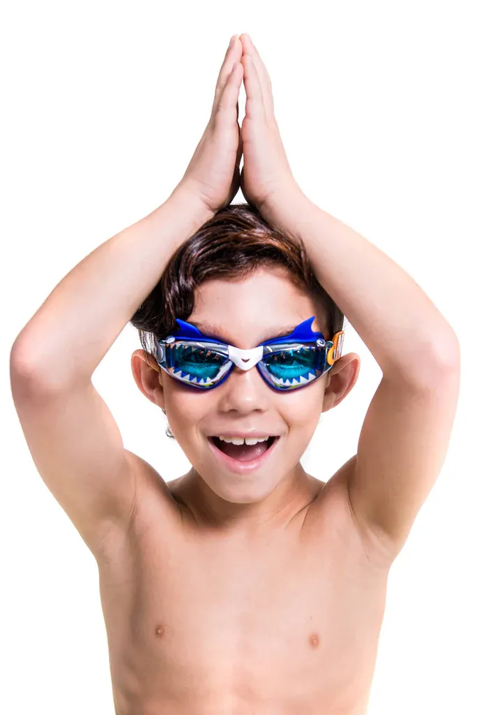 BLING 2.0 JAWSOME JR SWIM GOGGLES- SMALL BITE
