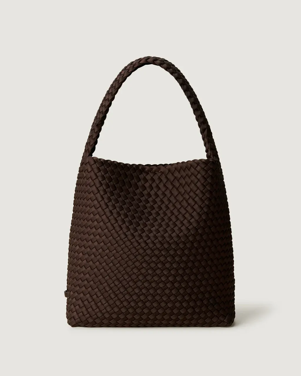 NAGHEDI NOMAD MEDIUM HOBO CHOCOLATE