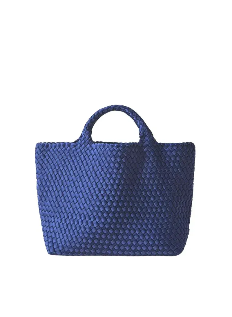 NAGHEDI ST BARTHS MEDIUM TOTE PACIFIC