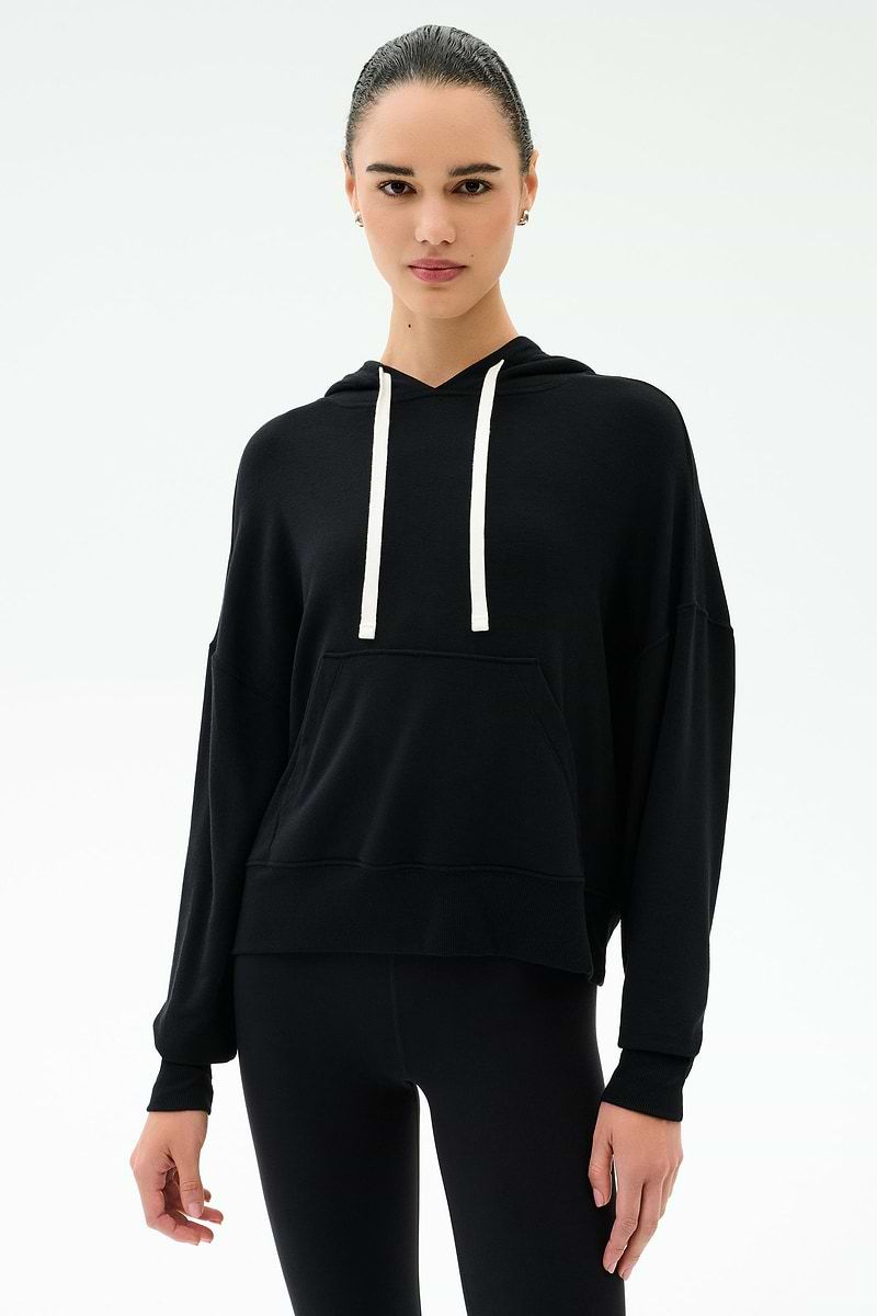 SPLITS 59 JOEY LONG SLEEVE HOODIE BLACK