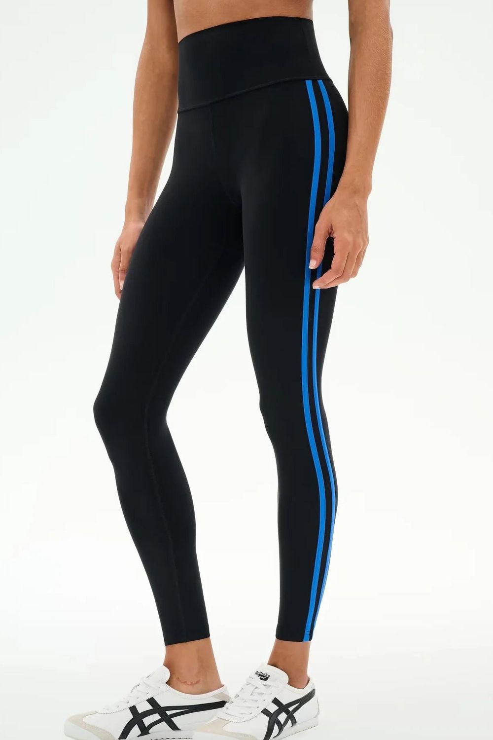 SPLITS 59 ELLA HIGH WAIST AIRWEIGHT 7/8 BLACK/CLASSIC BLUE
