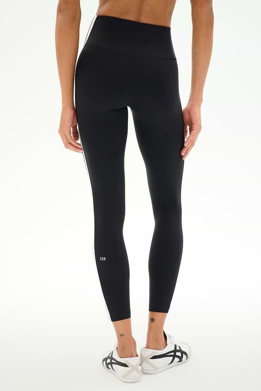 SPLITS 59 CLARE HIGH WAIST RIGOR 7/8 BLACK/WHITE