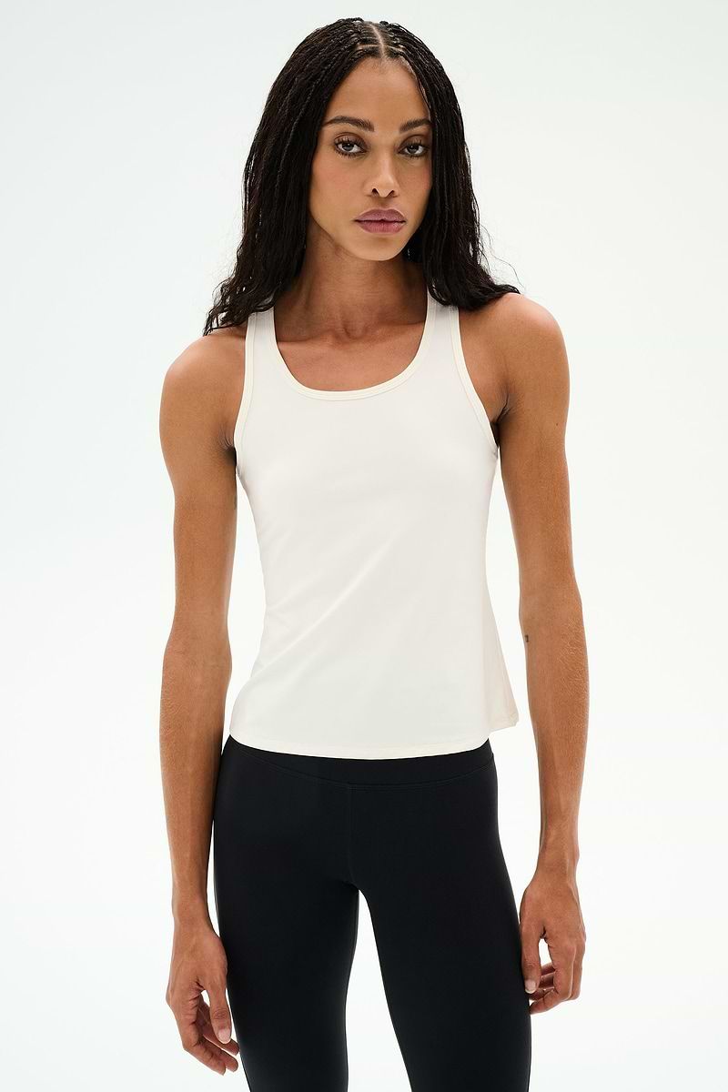 SPLITS 59 MEL AIRWEIGHT LITE TANK WHITE