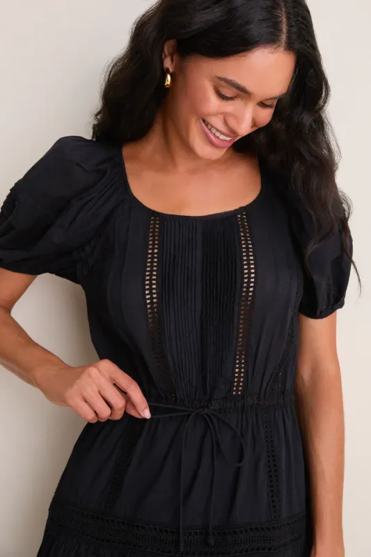 Ulla Johnson Isolde SS Cotton Dress NOIR