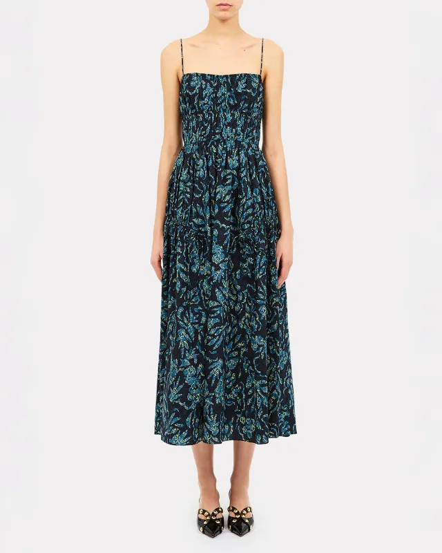 Ulla Johnson Vidri Cami Cotton Dress MIDNIGHT
