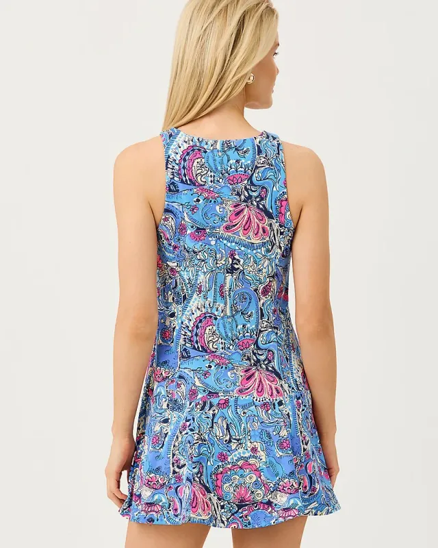 Lilly Pulitzer Westley Active Dress UPF 50+ Multi Paisley Parade