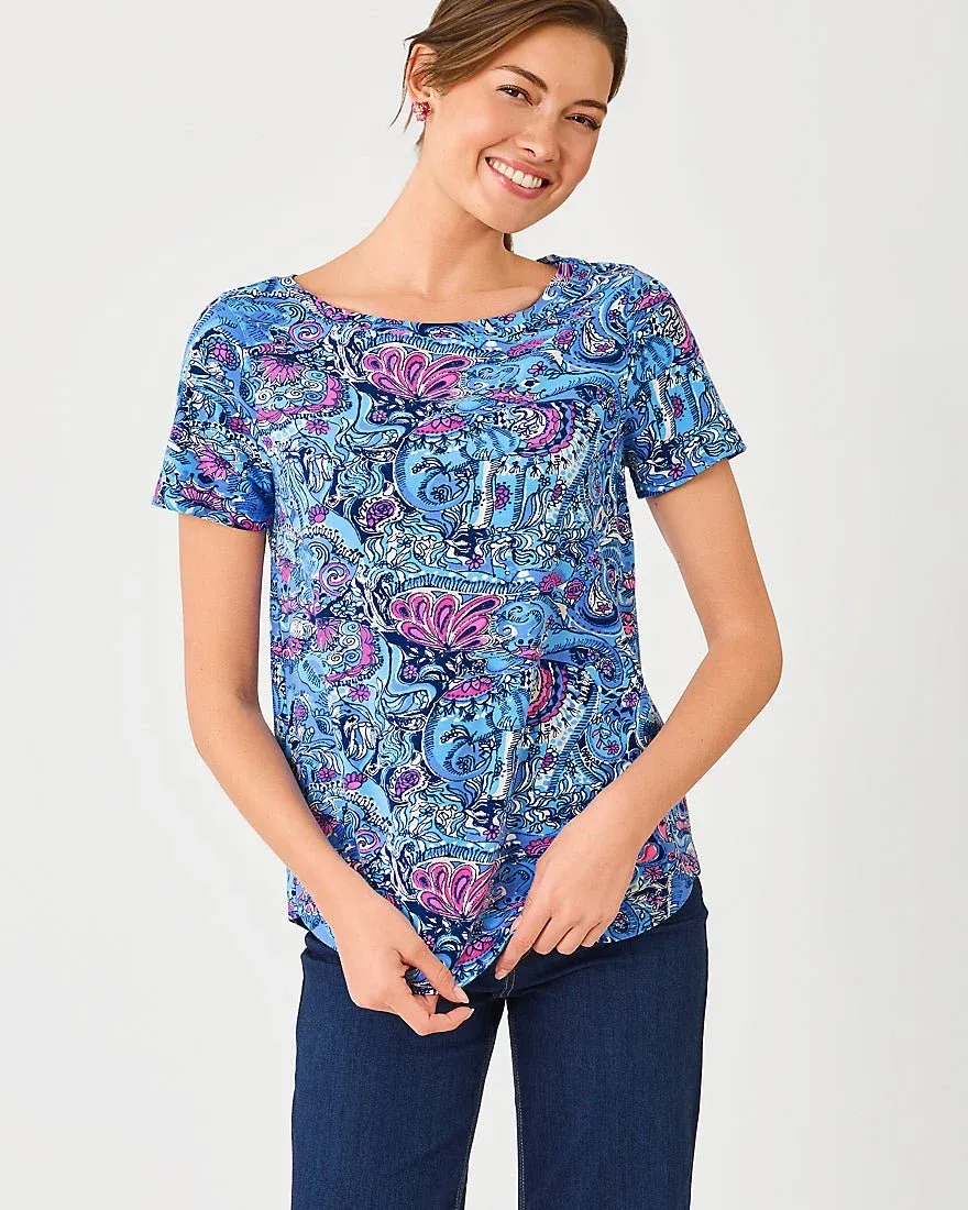 Lilly Pulitzer Key West Top Multi Paisley Parade