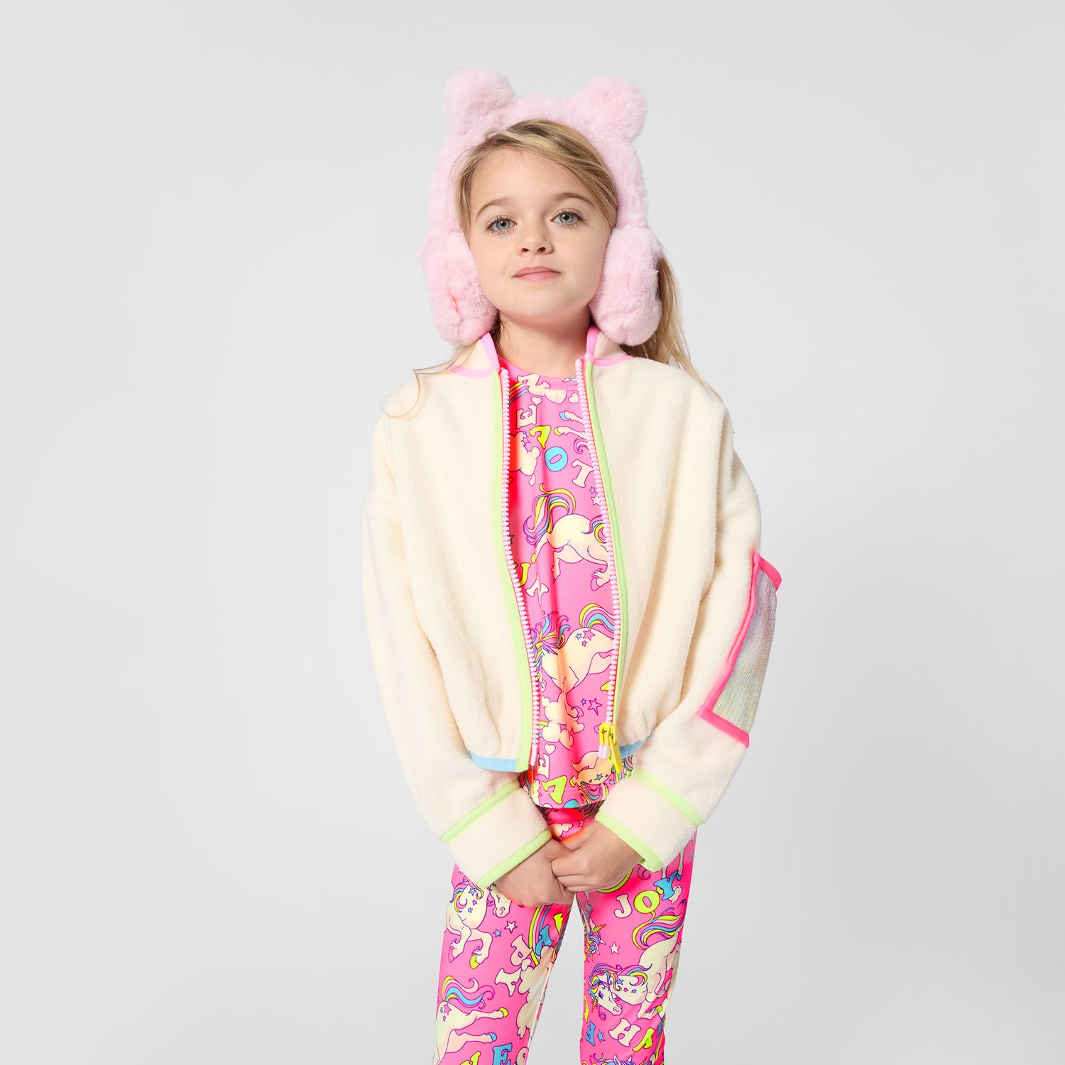 BILLIE BLUSH GIRLS ALLOVER UNICORN PRINT LEGGINGS