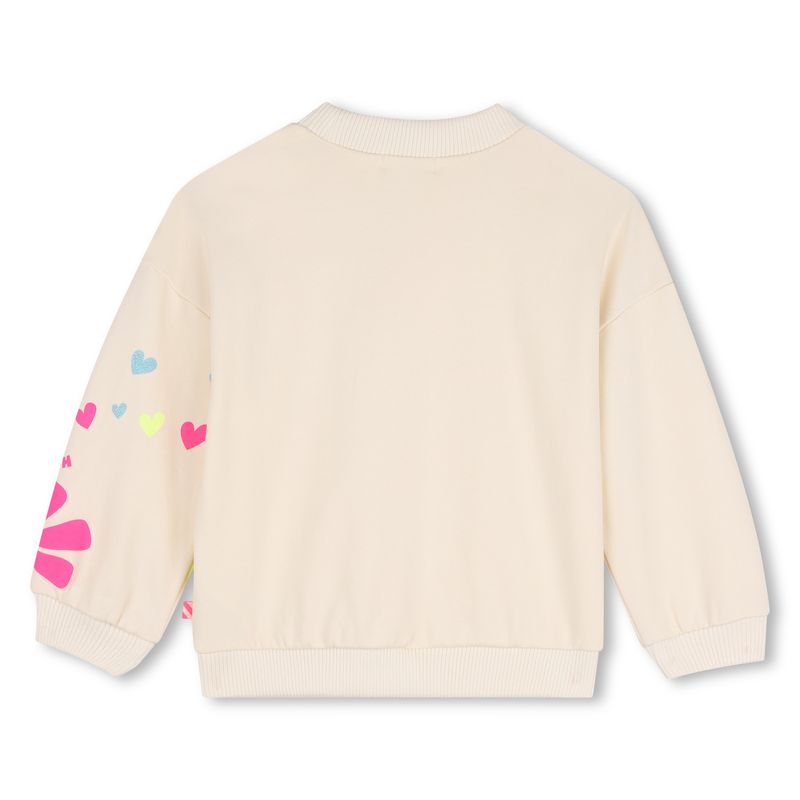 BILLIE BLUSH GIRLS RAINBOW CREWNECK SWEATSHIRT