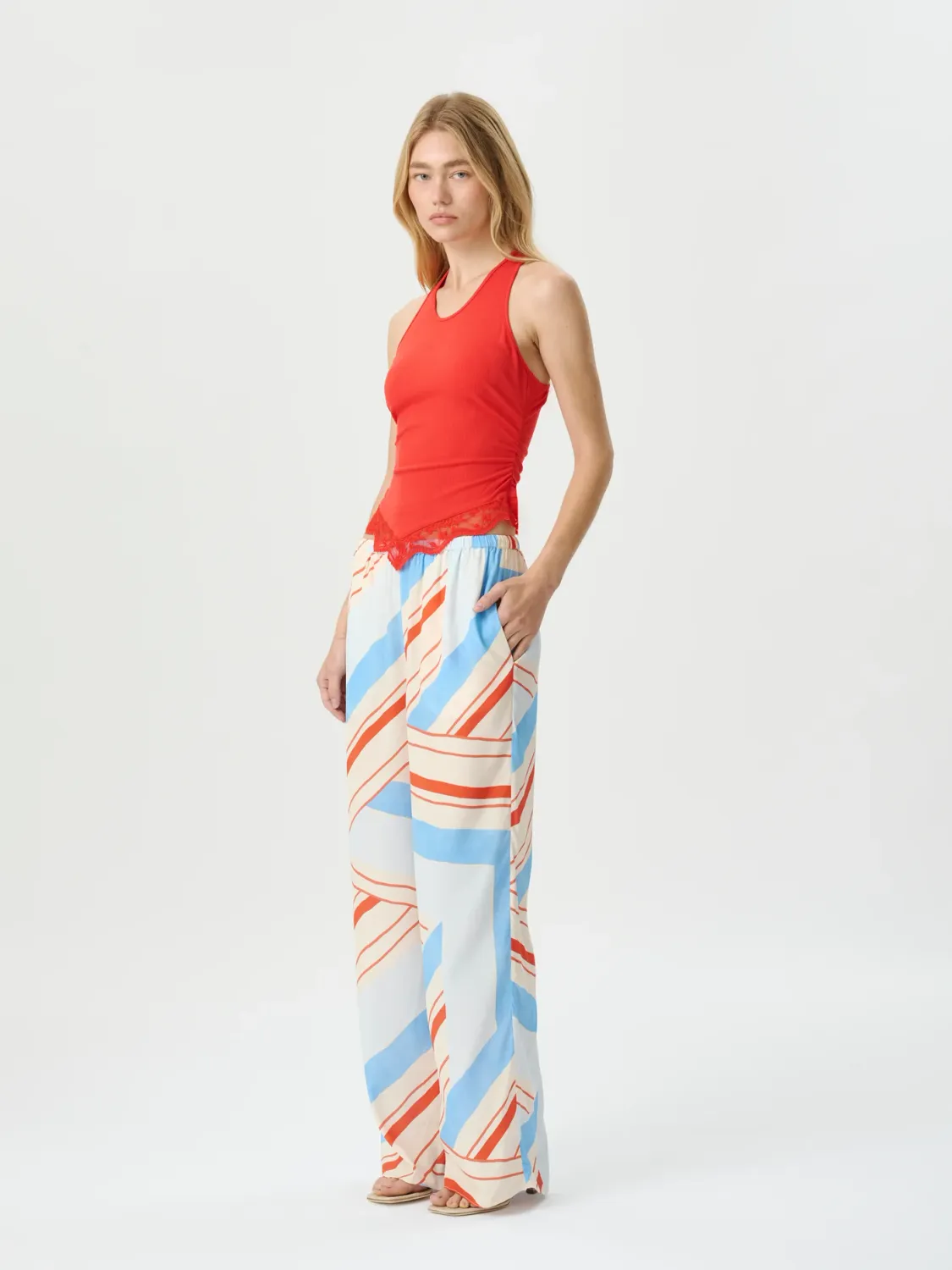 ROAME MILES PANT  FRESCO STRIPE