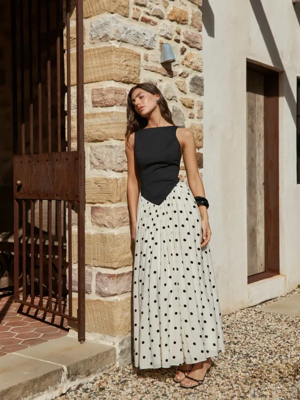 ROAME PAMELA DRESS HEIRLOOM DOT