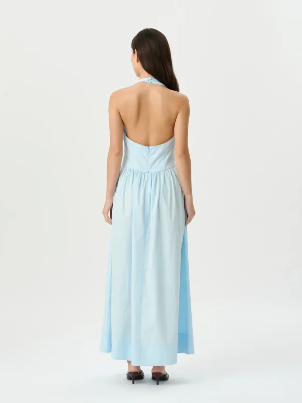 ROAME MADDIE DRESS  POWDER BLUE