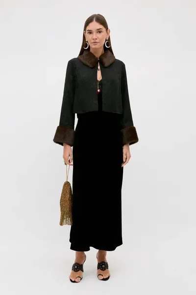 Rixo Lysandra Dress Black