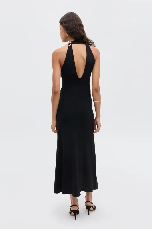 Rixo Eleanora Dress Black