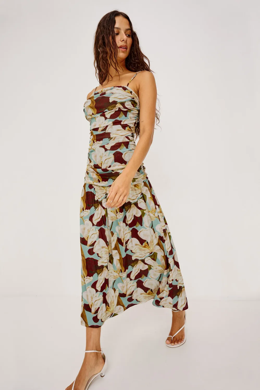 RAILS DOLLY DRESS PLUMERIA
