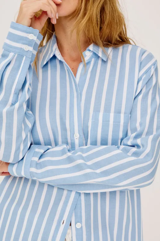 RAILS FREEMAN SHIRT SALTWATER STRIPE