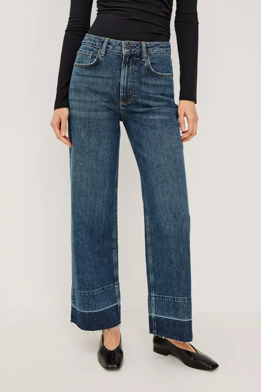 RAILS GETTY CROP WIDE LEG CREEKSIDE