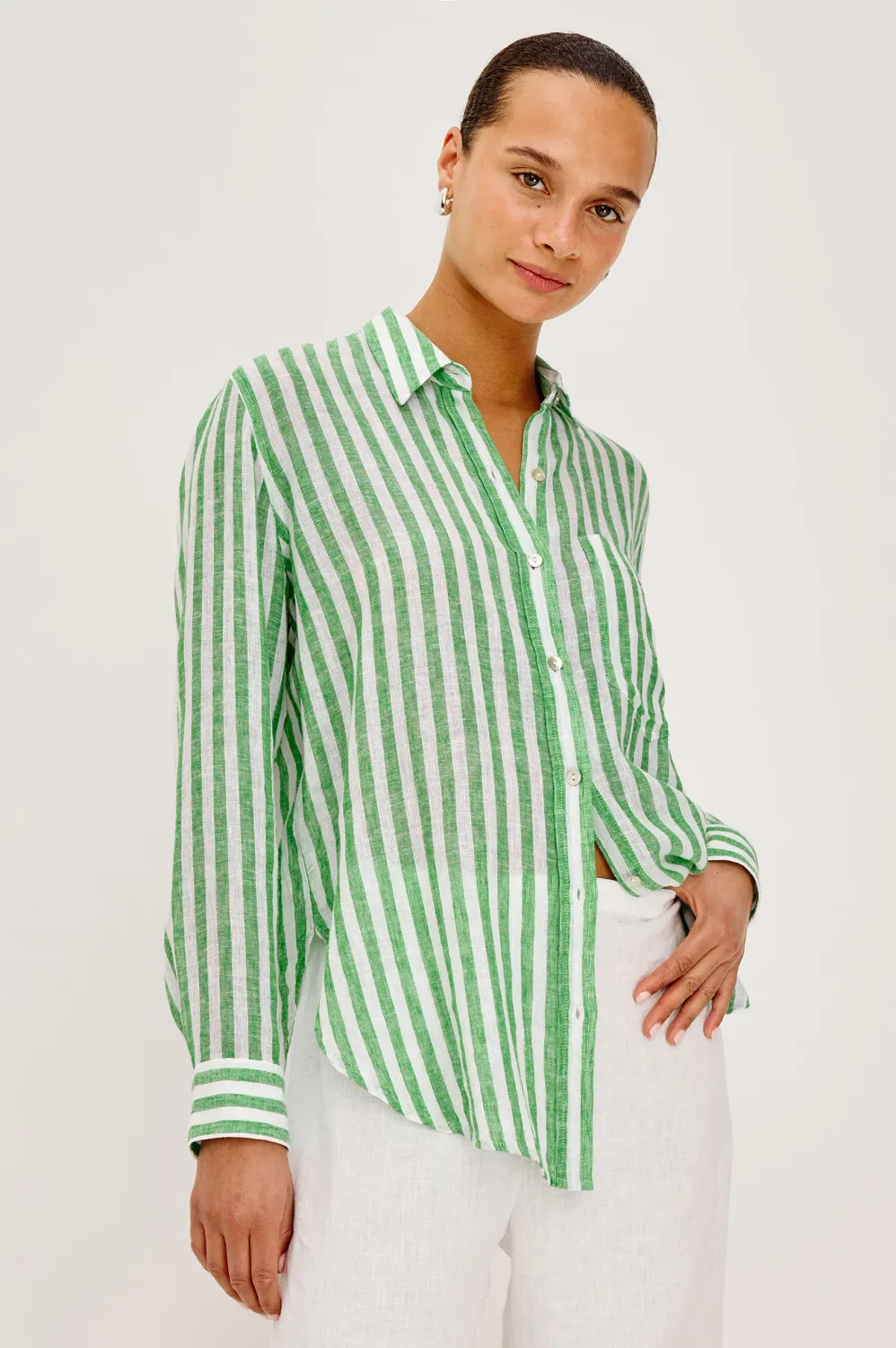 RAILS GIADA SHIRT TREVI STRIPE