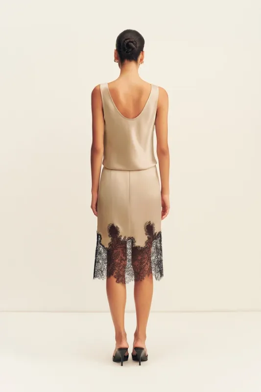 Shona Joy Lucia Lace Midi Skirt