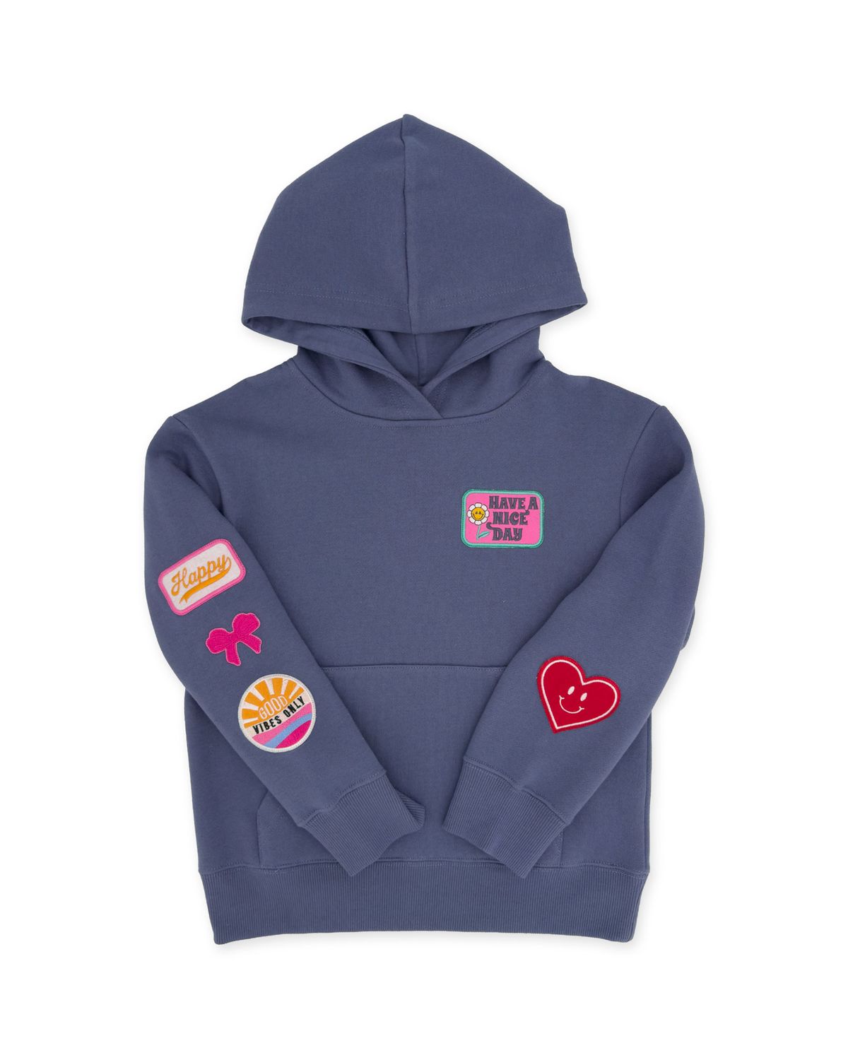 FEATHER 4 ARROW HADLEY PATCH HOODY CROWN BLUE