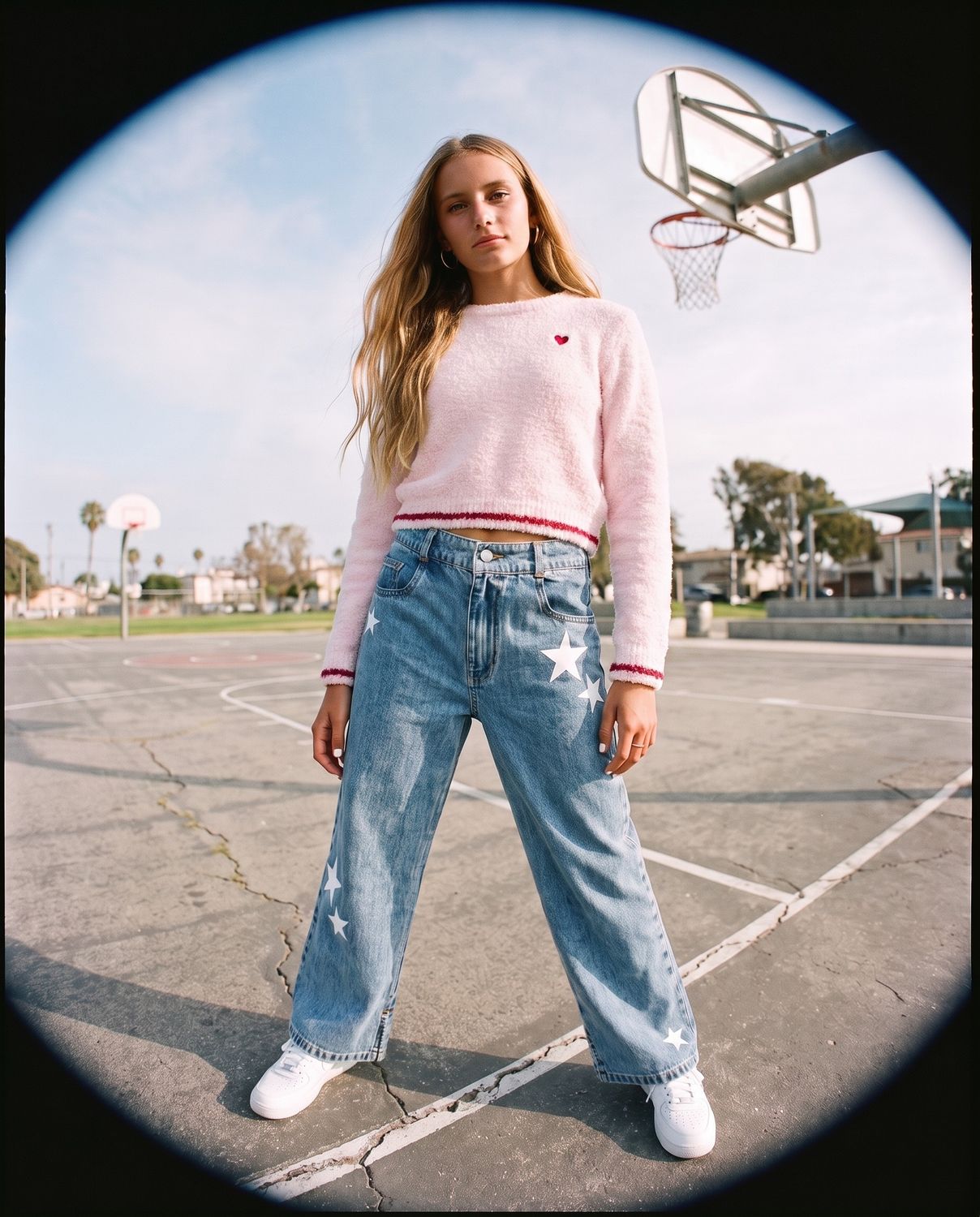 FEATHER 4 ARROW DREAMER SWEATER PINK MARSHMALLOW