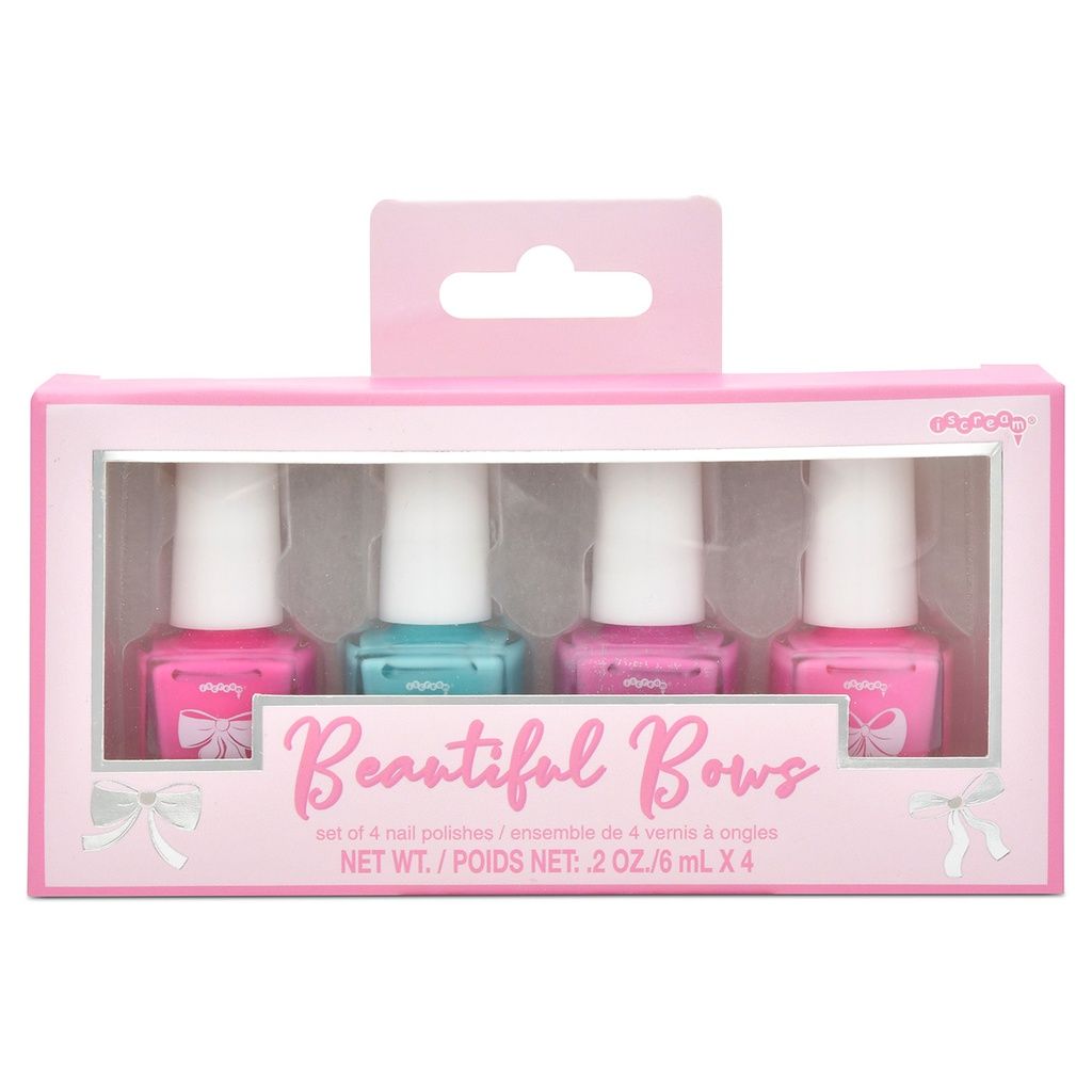 I SCREAM BEAUTIFUL BOWS NAIL POLISH SET