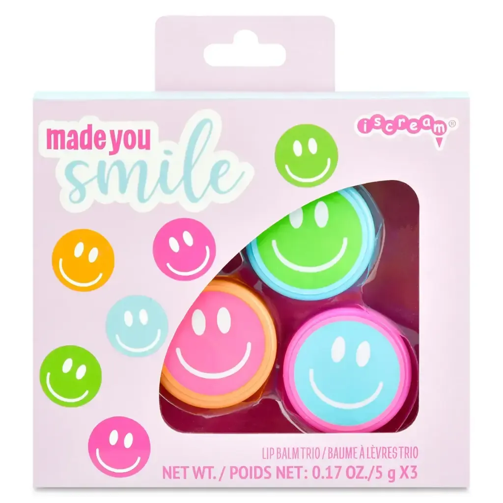 I SCREAM MADE YOU SMILE LIP BALM TRIO