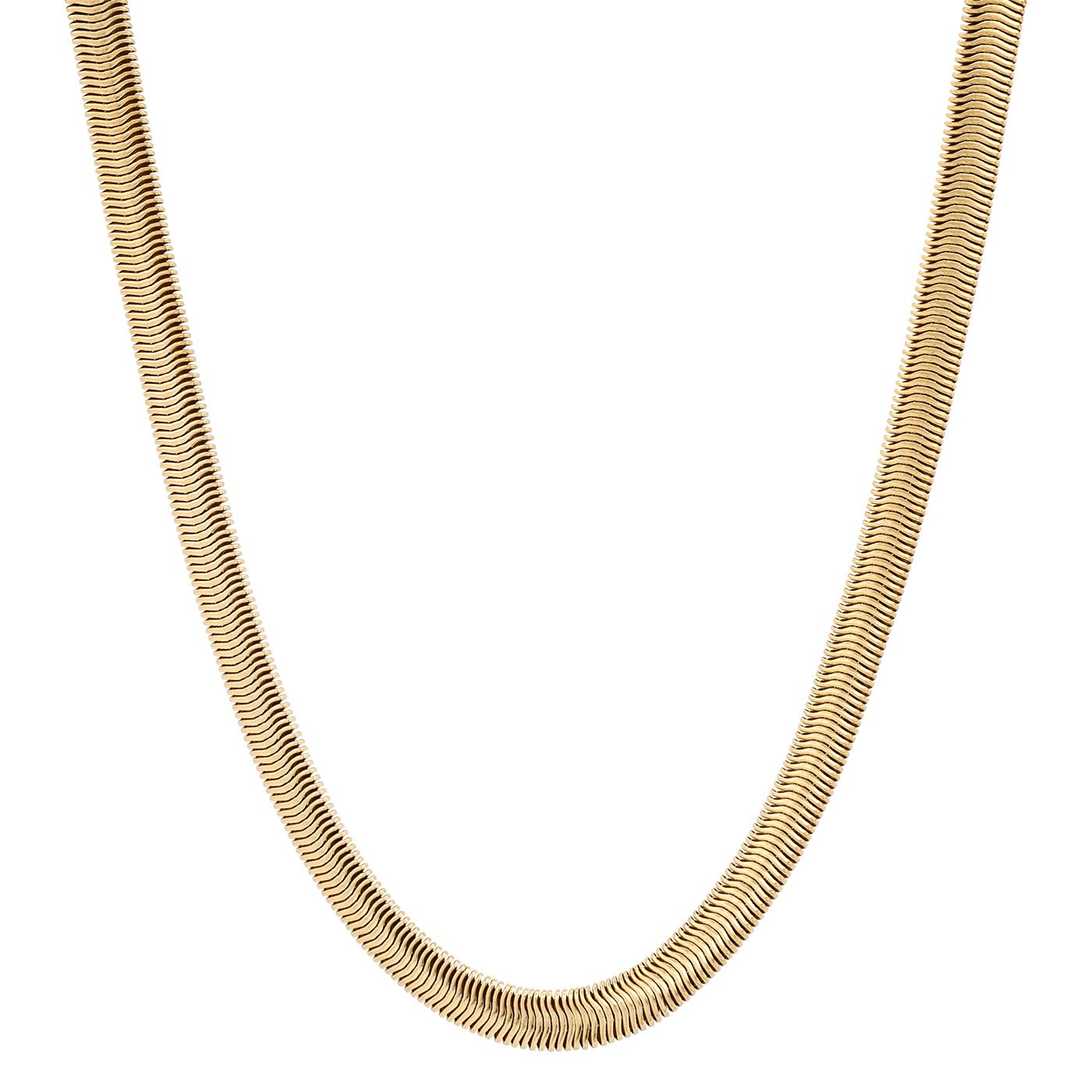 Tai Thick Herringbone Chain Gold