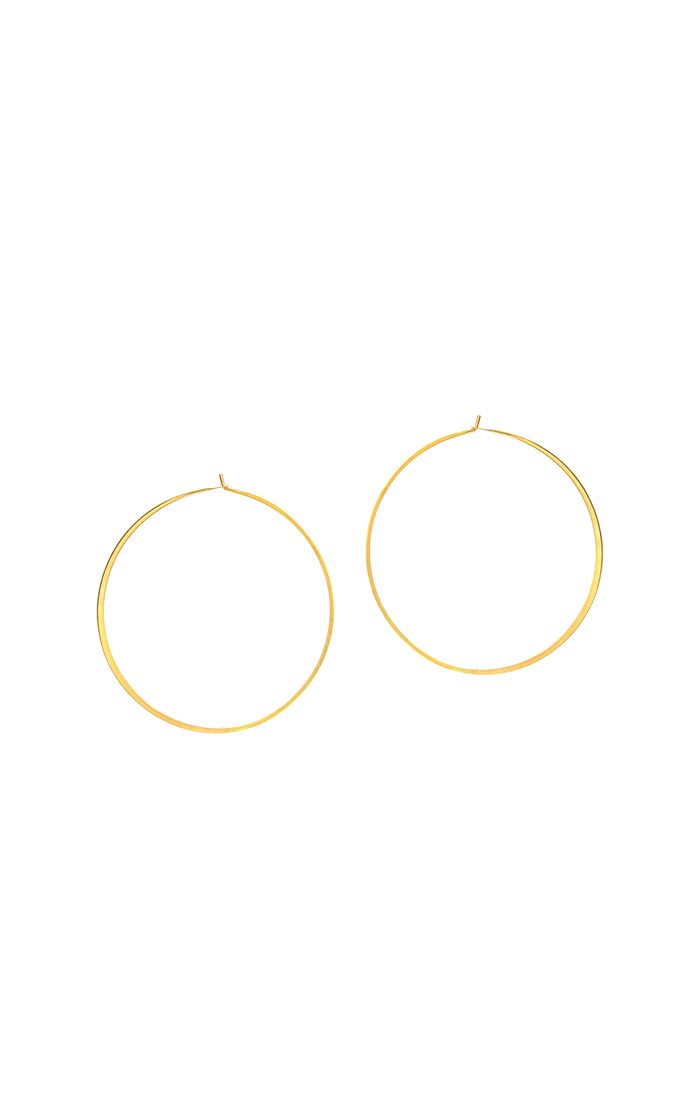 Tai extra thin Small Hoops Gold earrings