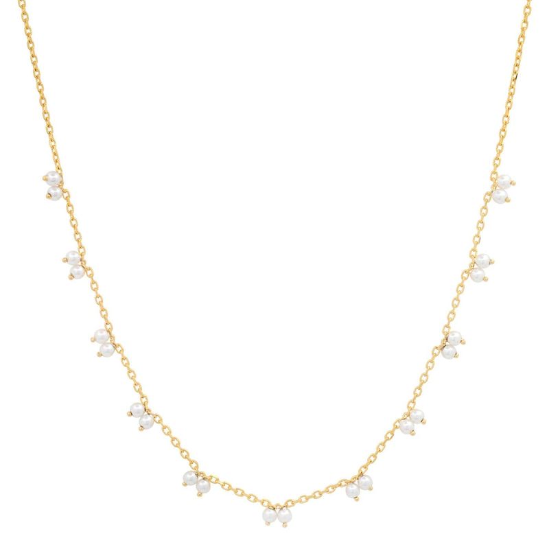 Tai Chain with Tiny Pearl Stations Gold*