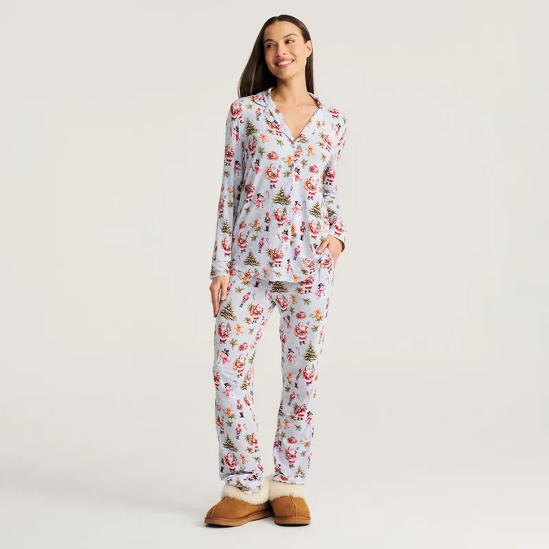Posh Peanut Saint Nicolas - Women's Luxe Pajama Pant Set