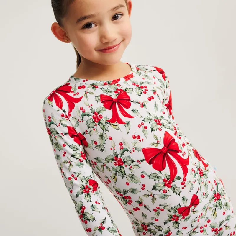 Posh Peanut Happy Holly-days - Classic Pajama Set