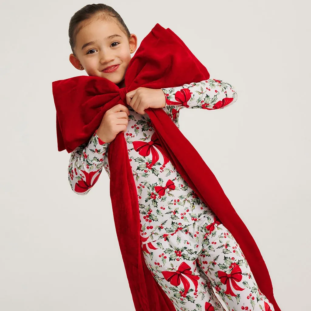 Posh Peanut Happy Holly-days - Classic Pajama Set
