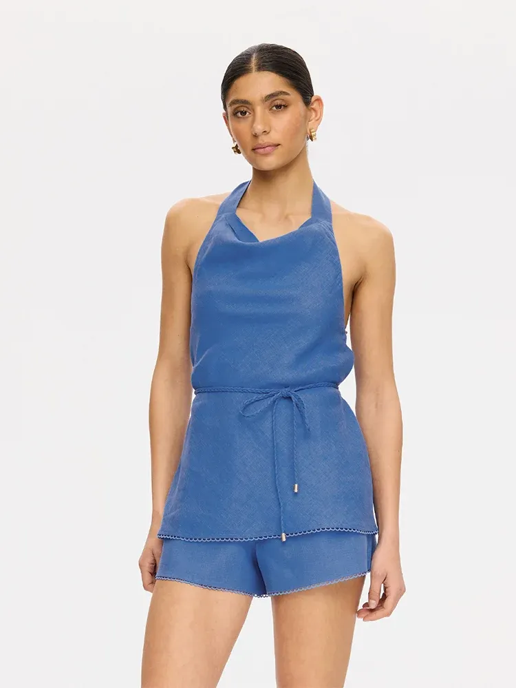 Kivari Tara Top Cobalt
