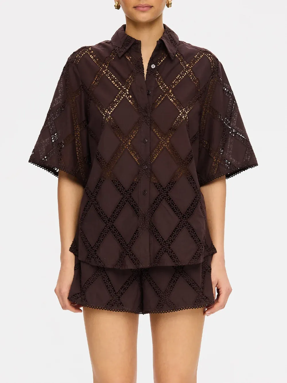 Kivari Izzy Shirt Chocolate
