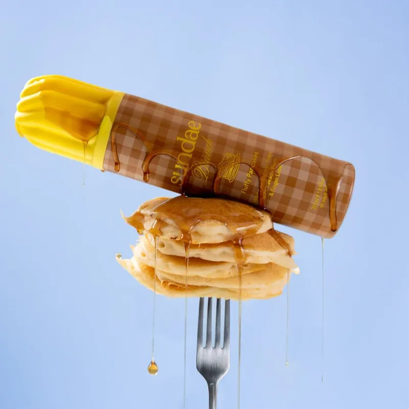 SUNDAE FLUFFY PANCAKES SHWR FOAM